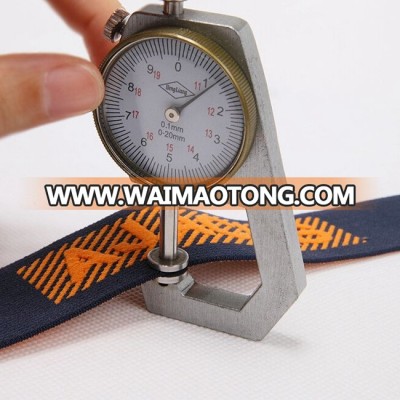 Super thin jacquard elastic machine webbing waistband